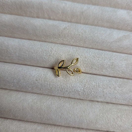 Anillo Hojas Inefable