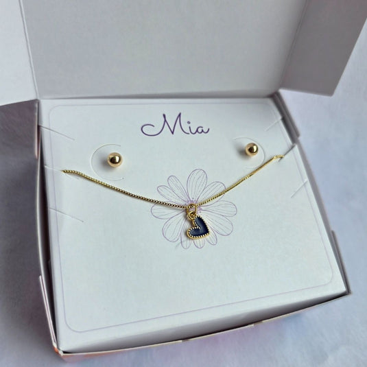 Cadena Corazón Lucía Amor y Amistad