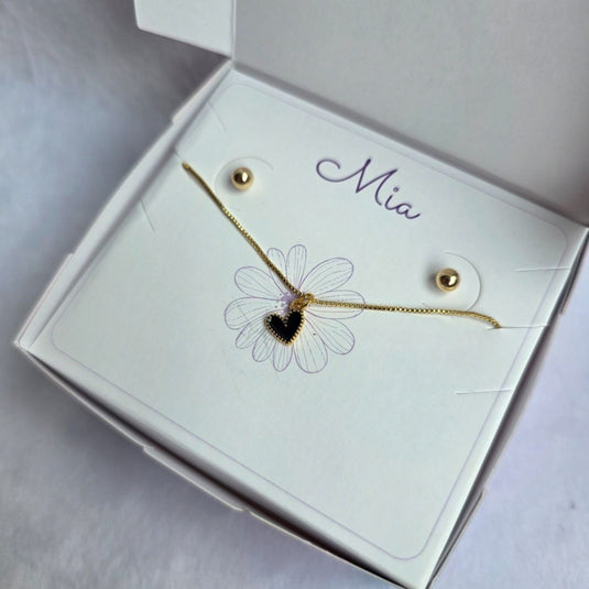 Cadena Corazón Lucía Amor y Amistad