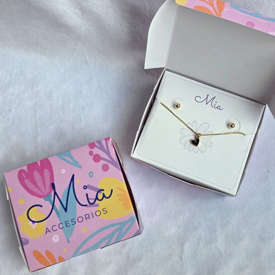 Cadena Corazón Lucía Amor y Amistad