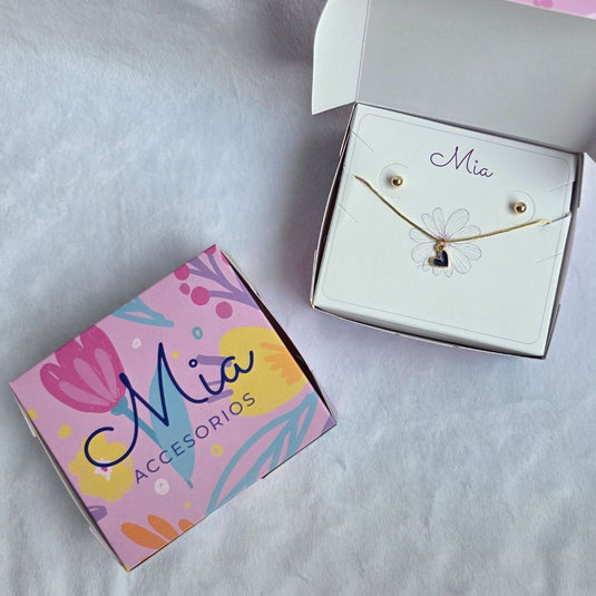 Cadena Corazón Lucía Amor y Amistad