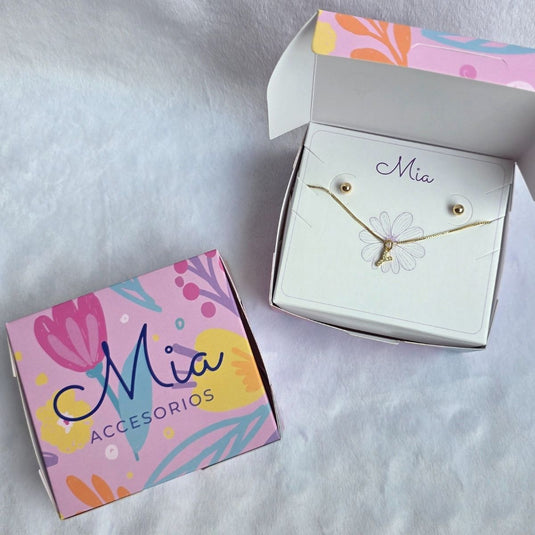 Cadena Inicial Brillos Amor y Amistad