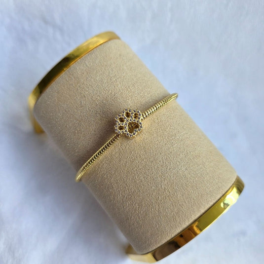 Charm de Pandora Huella Destellos