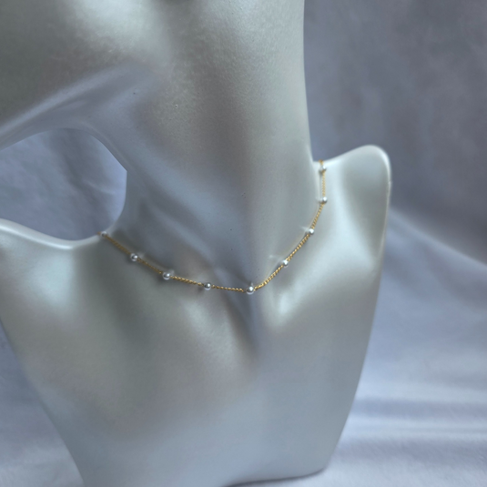 Choker Perlas Lina