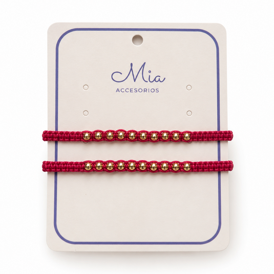 Set Pulseras Venecia