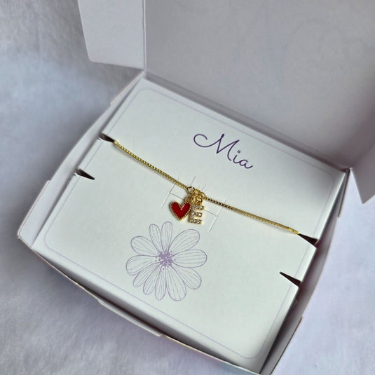 Pulsera Love Brillos Amor y Amistad