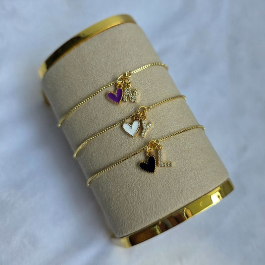 Pulsera Love Brillos Amor y Amistad