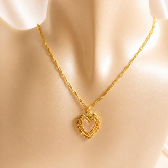 Cadena Resplandeciente Corazón