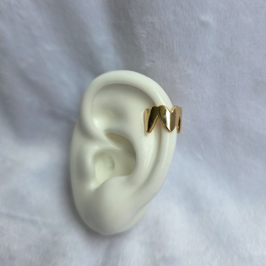 Earcuff Corazones Multi