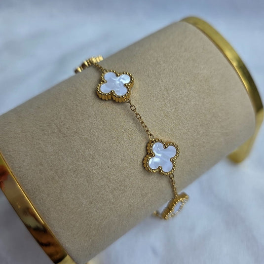 Pulsera Trebol Chunky